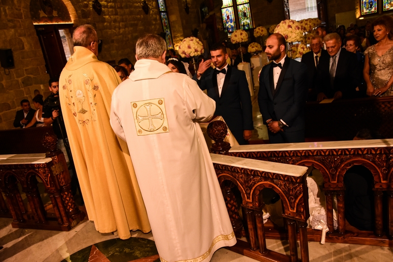 Wedding of Toni Chidiac and Joanna Khoury - Church